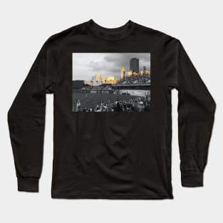 Black and Gold City Long Sleeve T-Shirt